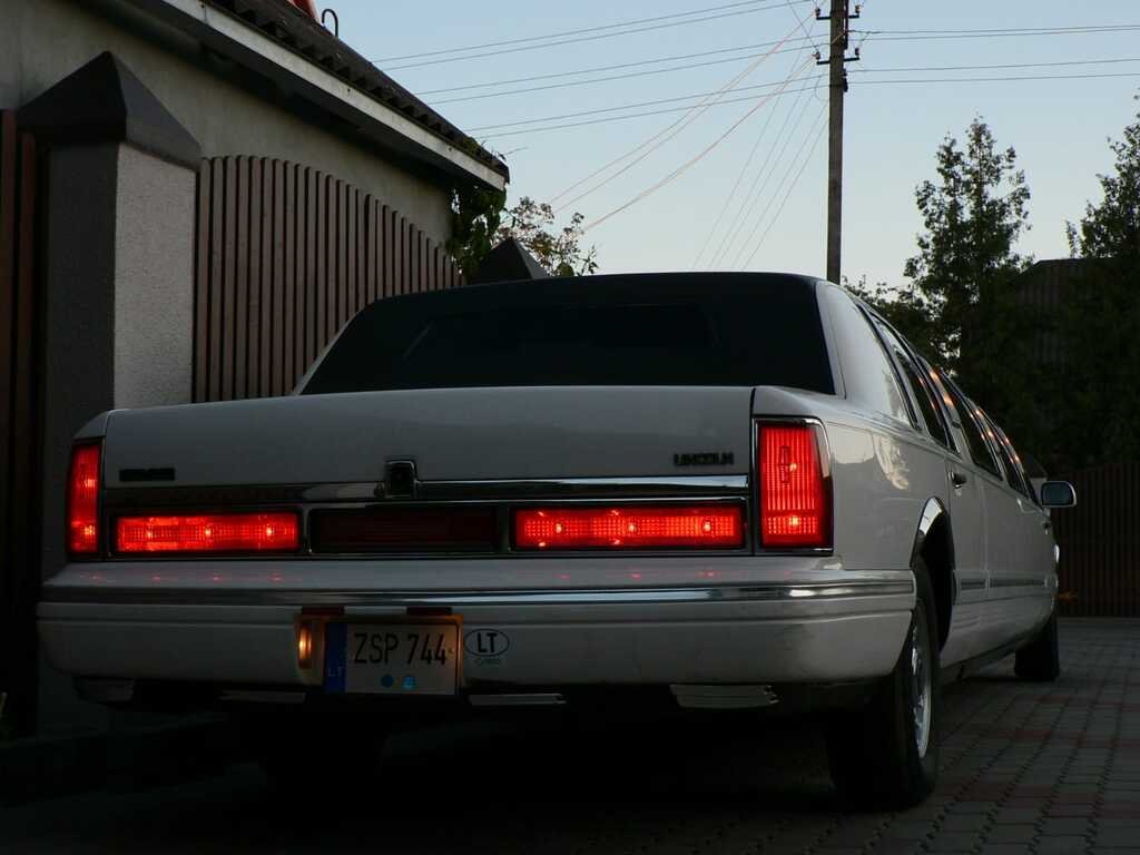 10 vietu limuzinas pritemus