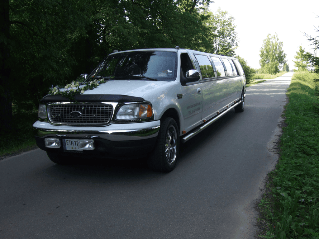 14-16 vietu limuzinas Lietuvos keliuose