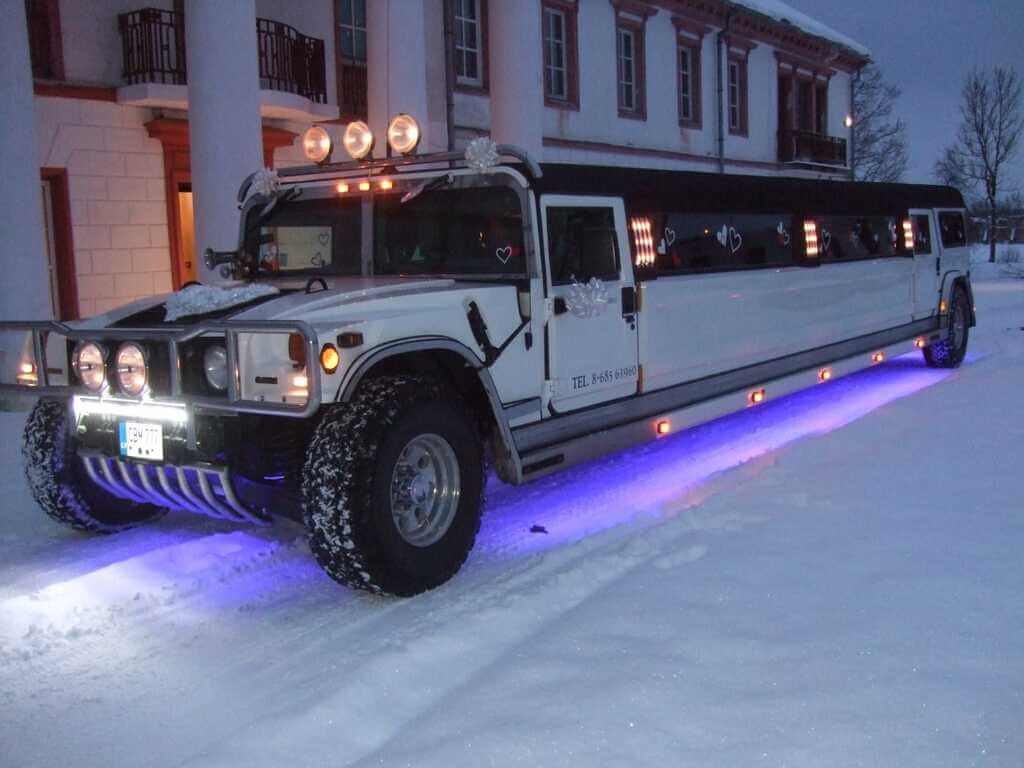 Klaipeda ziema ir limuzinas