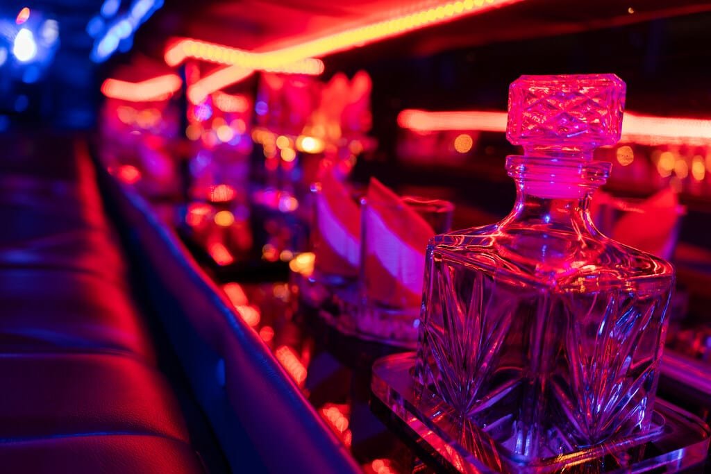 Limuzino nuoma ir ispudingo limuzino vidus