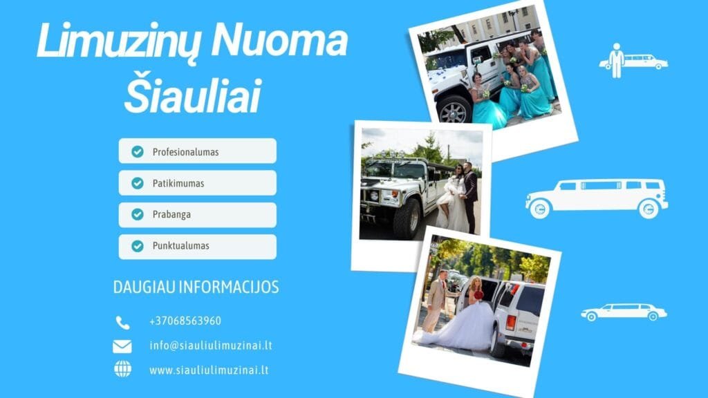 Limuzinų nuoma Šiauliai pagrindinė