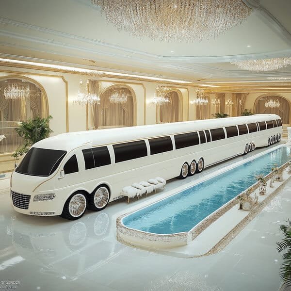 Ilgiausias limuzinas pasaulyje sukurtas su DI