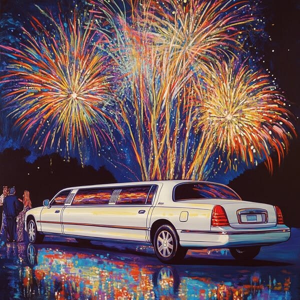 Įspūdingas Fejerverkų Šou